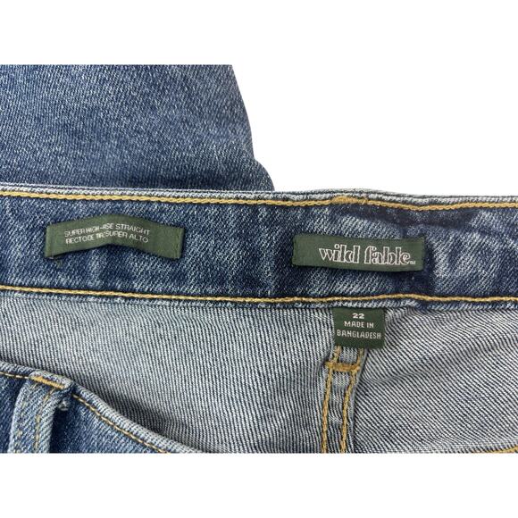 Wild Fable Super High-Rise Straight Women’s Size 22/31” - Picture 10 of 11